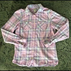 LL Bean Cotton Flannel shirt